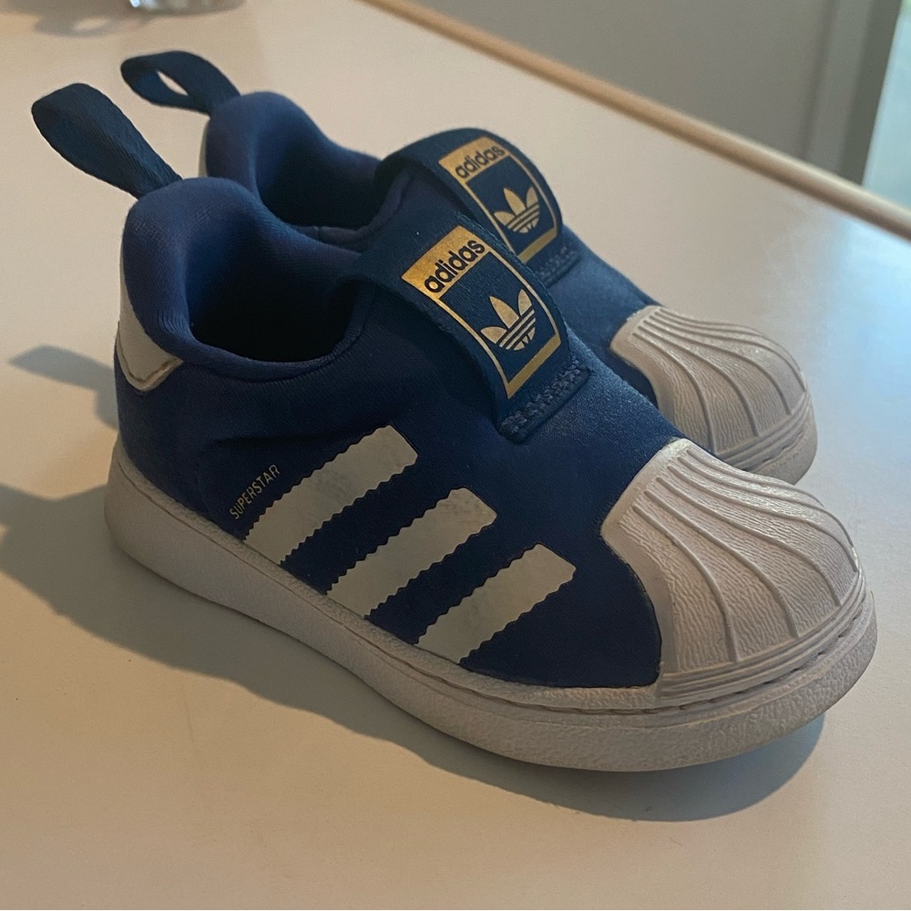 Adidas Superstar 360 Sneakers Team Royal Blue/White Unisex Toddler Kids Size 5